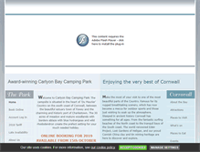 Tablet Screenshot of carlyonbay.net